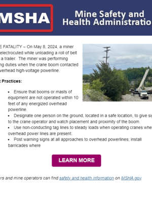 MSHA Mine Fatality
